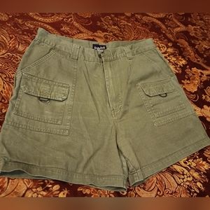 Army green Branded Blues cargo shorts size Large